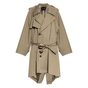 발렌시아가 벨트 싱글 브레스티드 트렌치 코트, 그린계열, France 36(KR 55)