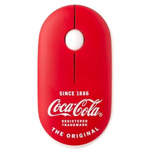 로이체 코카콜라 멀티페어링 트라이모드 무소음 블루투스 무선 마우스, 레드, COKE-TMS-A-RD
