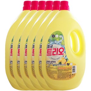 트리오 항균 주방세제, 2kg, 6개