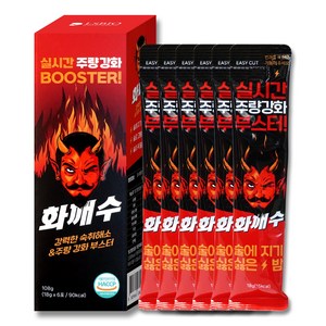 화깨수 실시간 숙취해소제, 18ml, 6개