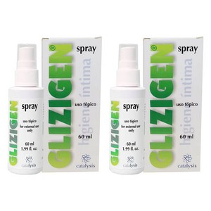 글리지젠 스프레이 여성 청결제, 60ml, 2개