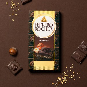 페레로로쉐 페레로 로쉐 다크 초콜릿 바, 90g, 4개