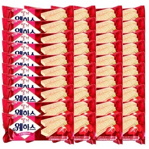 해태제과 딸기웨하스, 50g, 40개