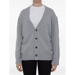 보테가 베네타 V넥 파인 니트 가디건