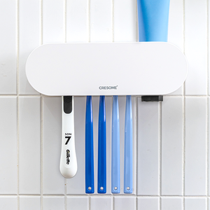 크리썸 가정용 유선 UV-C 소독기 칫솔살균기