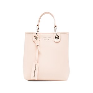 엠포리오아르마니 로고 디테일 토트 백