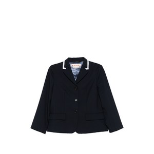 마르니 트로피컬 콘트라스트 트리밍 블레이저, 블루계열, Italy 44(KR 66)