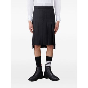 톰 브라운 플리츠 백 스트랩 스커트, 블랙계열, Numeric 5(KR 115)