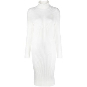 톰포드 톰 포드 골지 터틀 넥 드레스, 화이트계열, Standard XS