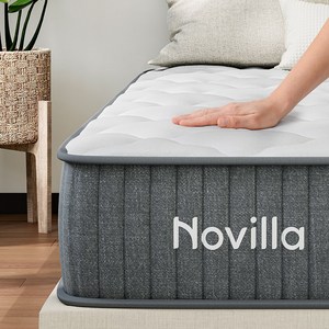 Novilla 스프링 싱글 침대 매트리스 포켓 슈퍼싱글 매트 1인용