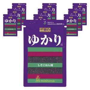 미시마 유카리 차조기 시소 후리가케 일본 22g x 10개, 20g, 10개