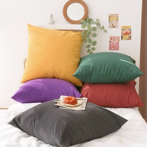 메이플 대형 등쿠션 커버 65x65cm, 스프링그린