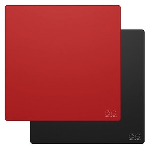 LGG 새턴 게이밍 마우스패드 Saturn PRO 일본산 PORON 베이스, 새턴프로 Xsoft 레드 500 500, 1개