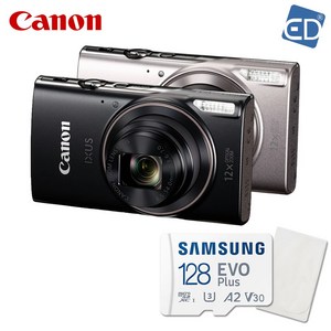 캐논 정품 익서스 IXUS 285 HS A 컴팩트 카메라 +128GB+포켓융 /ED