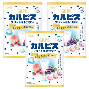 칼피스 어쏘티드 캔디, 105g, 3개