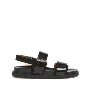 마르니 퍼스벳 더블 스트랩 샌들, Italy 41(KR 280), 블랙계열