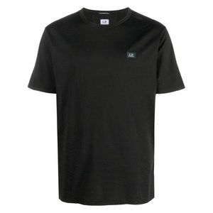 C.P.컴퍼니 로고 패치 티셔츠