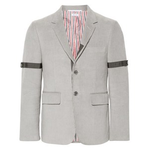 톰 브라운 코듀로이 싱글 브레스티드 블레이저