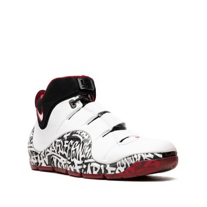 나이키 줌 르브론 4 스니커즈, US men 8(KR 260), 화이트계열+블루계열