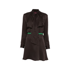 구찌 자카드 패턴 드레스