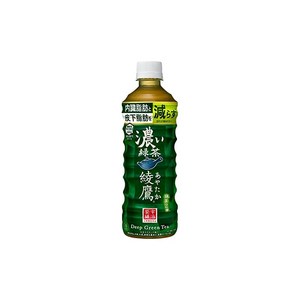 코카콜라아야타카 진한 녹차 기능성 표시 식품 525ml×24병, 525ml, 24개