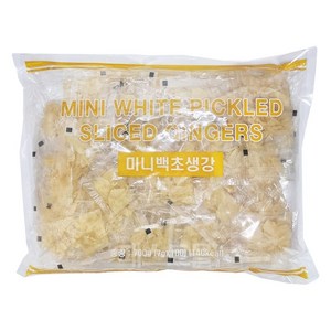 이엔 미니초생강 7g 적초생강 백초생강, 이엔 미니백초생강 7g x100개입, 700g, 1개