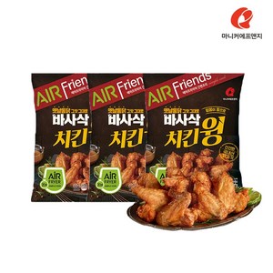 (G)마니커에프앤지 바사삭치킨윙 400g(3봉), 400g, 3개