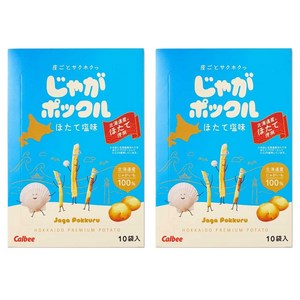 가루비 자가폿쿠루 가리비 소금맛 10개입, 180g, 2개