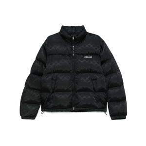 셀린느 트리오페 자카드 패딩 재킷, 블랙계열, IT/FR 46(KR 95)
