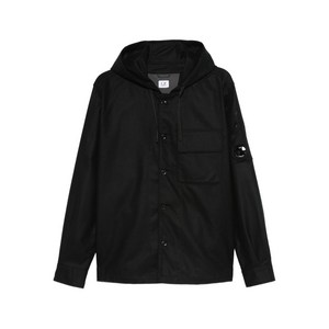 C.P.컴퍼니 플랩 포켓 후드 재킷, 블랙계열, Standard M(KR 100)