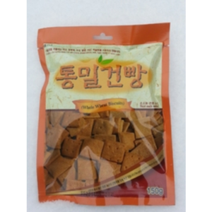 국산 영양 간식 과자 통밀건빵, 150g, 1개