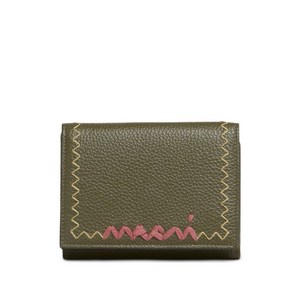 마르니 텍스처 레더 2단 지갑