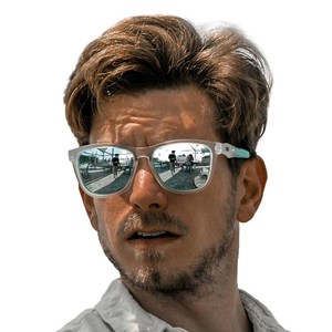 필모리스 MS-067P 편광선글라스 골프선글라스 스포츠고글, 매트클리어민트, 1개