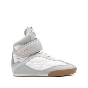 끌로에 킥 하이탑 스니커즈, Europe 37(KR 240), 그레이계열+화이트계열