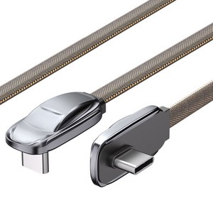 240W 카레이서 C to C타입 고속충전 데이터 직각 케이블