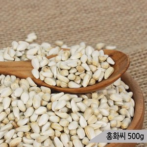 건강알곡 홍화씨 500g 앵무새 햄스터간식 칼슘 뼈건강, 1개