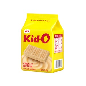 키드오 크리미 버터 크래커 샌드위치, 90g, 5개