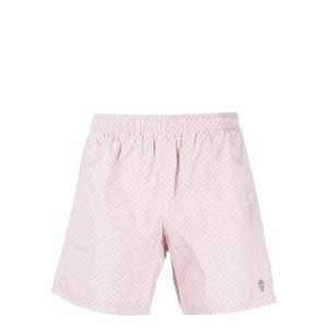 알렉산더맥퀸 스컬 프린트 스윔 쇼츠