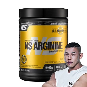NS 아르기닌 6000 고함량 아미노산보충제 레몬맛, 400g, 1개