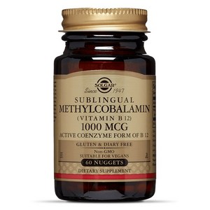 솔가 서브링걸 메틸코발라민 1000mcg 너겟, 60정, 1개