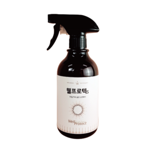 옷 침구 텐트 곰팡이 방지 무알콜 뿌리는 살균제 웰프로텍S 500mL, 1개