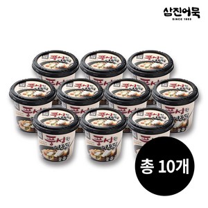 [삼진어묵] 풍성한어묵탕 (컵어묵탕) x 10개, 111.5g