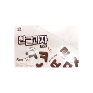 한글과자 초코맛 300g, 300g, 1박스