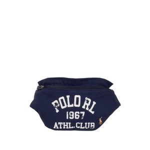 폴로랄프로렌 로고 프린트 벨트 백