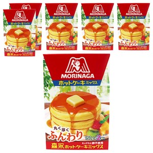 모리나가 부드러운 핫케익믹스 2개입, 300g, 6개