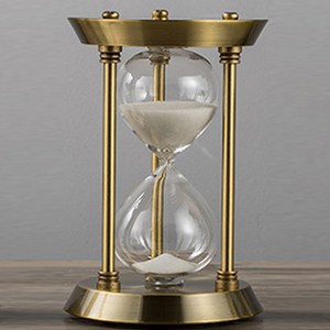 청동 30분 모래 시계 중, 골드