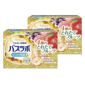 하쿠겐어스 허즈 바스라보 우루오이 탄산탕 4종 갓 딴 과일 12개입, 540g, 2개