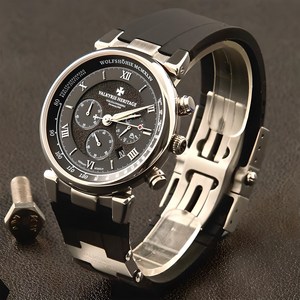 발키리 [최신상] 헤리티지 VALKYRIE HERITAGE V-7090SNS 남성용 시계 +실버메탈밴드 + 실리콘밴드