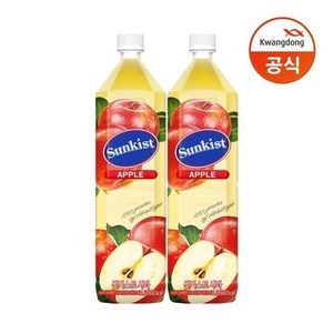 썬키스트 사과주스80 1.5L 6입, 6개