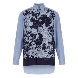 구찌 플로럴 프린트 셔츠